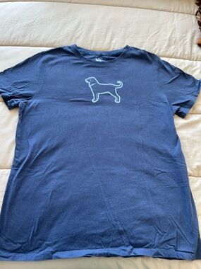 The Black Dog Navy Short-Sleeve Logo Tee